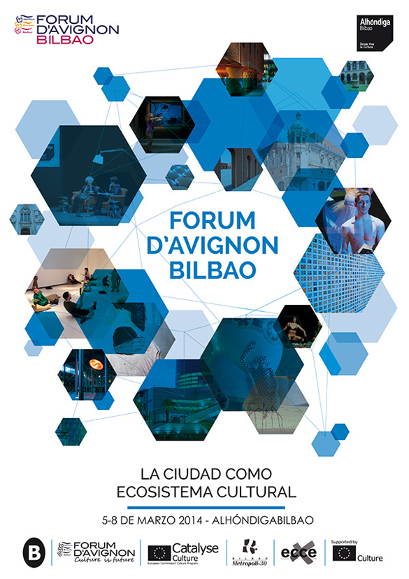 Cartel Forum d’Avignon en Azkuna Zentroa Cartel Forum d’Avignon en Azkuna Zentroa