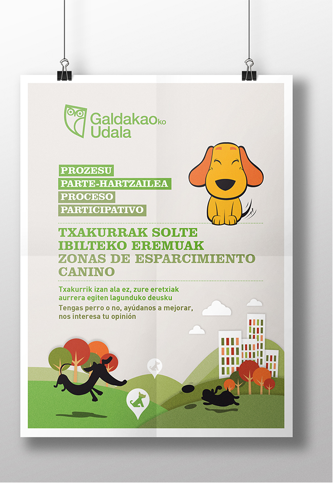 Ayuntamiento Galdakao campaña comunicación – ilustración