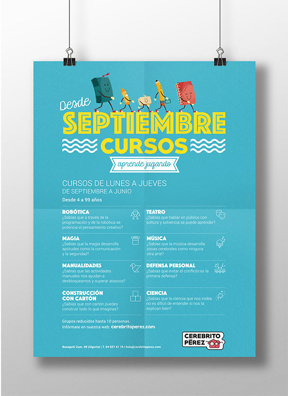 cartel, póster Cerebrito Pérez